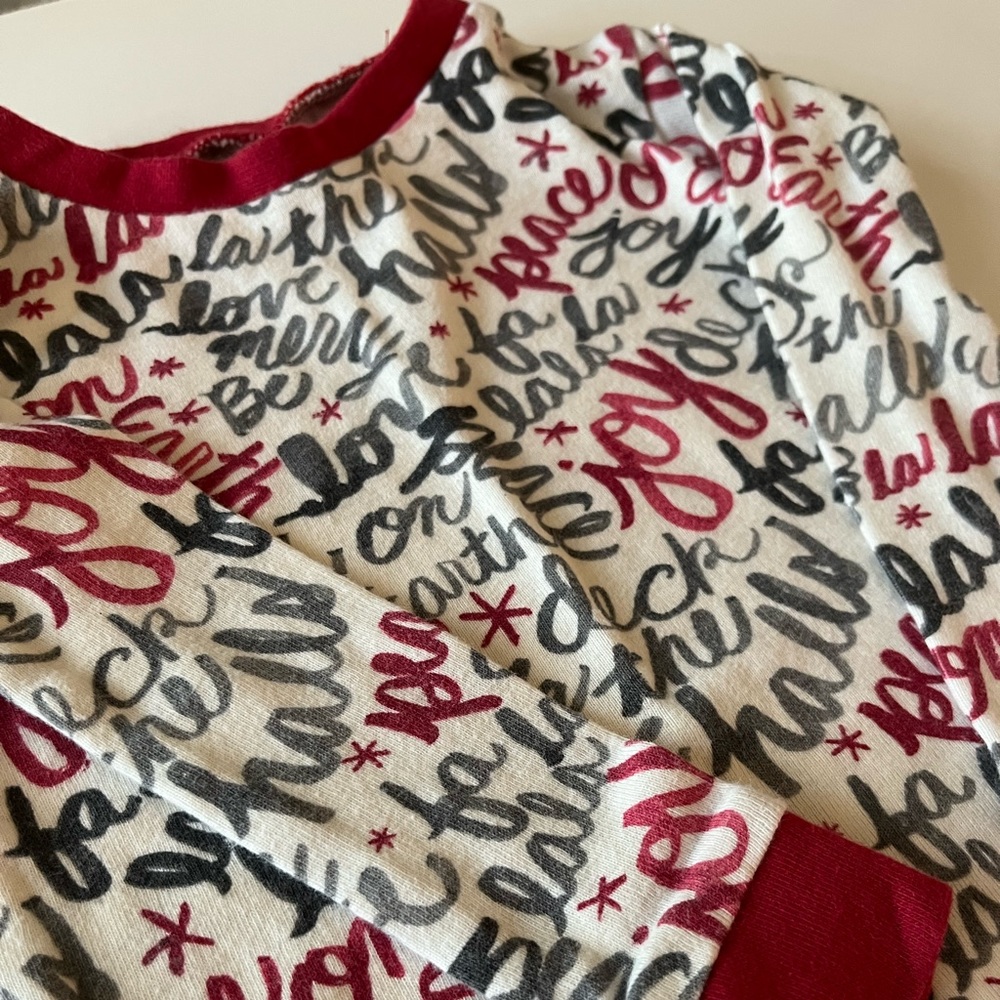 Burt’s Bees 12 month Christmas pajamas